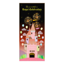 Kids Birthday Invitation 029: Castle IIB