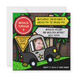 Kids birthday Invitation: 052 Police