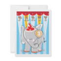 Kids Birthday Invitation - Circus invitation