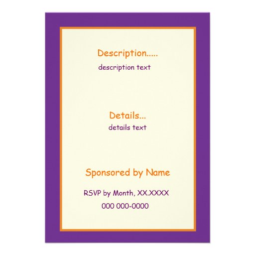 Kids Birthday Party Crayon Design Invitation