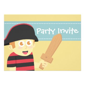 Kids Birthday Party: Cute Pirate Boy Theme