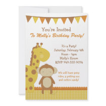 Kids Birthday Party Invitation by SoCalTeeShirts Kids Birthday Party Invitation