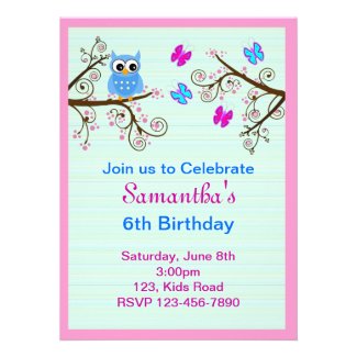 Kids Birthday Party Invitation