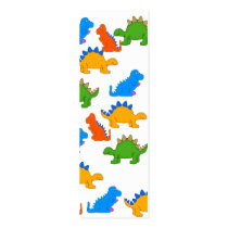 Kid's Bookmark Boys Dinosaur Collage business cards