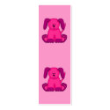 Kid's Bookmark Girls Puppy Dogs business cards
