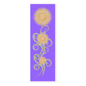 Kid's Bookmark Pink Yellow Purple Flower Plant business cards by Shan_Darling_Gifts Kid's Bookmark Pink Yellow Purple Flower Plant business cards