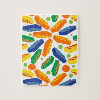 Kids' building blocks puzzle puzzle