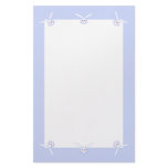 Kids' Bunny Heads - Blue Stationery Design