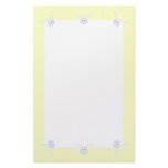Kids' Bunny Heads - Yellow Stationery Design