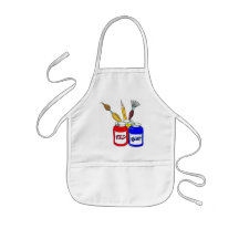 Kids can be Artist Too Aprons