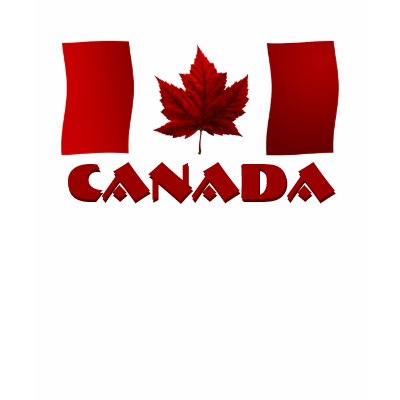 Kid's Canada Flag Ringer Maple Leaf Kid's T-Shirt by artist_kim_hunter