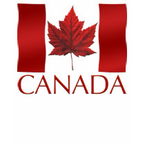 Kid's Canada Flag Ringer Maple Leaf Kid's T-Shirt by artist_kim_hunter Kid's Canada Flag Ringer Maple Leaf Kid's T-Shirt