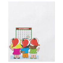 Kids Christmas Calendar flyers by mariabellimages Kids Christmas Calendar flyers