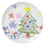 Kids Christmas Dinner Plates