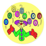 Kids Circus Clown T Shirts and Gifts stickers