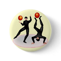 Kids Circus Jugglers T Shirts and Gifts buttons by kids_tshirts Kids Circus Jugglers T Shirts and Gifts buttons
