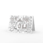Kids Coloring Thank You card