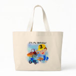 Kids Construction 3rd Birthday T-shirts and Gifts Tote Bags