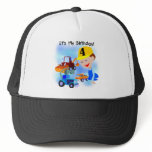 Kids Construction 4th Birthday T-shirts and Gifts hats