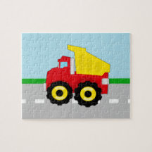 Kids Construction Dumptruck Jigsaw Puzzles