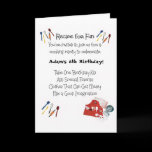 Kids Cooking Theme Invitation