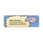 Kids Cute Sheep Return Address Labels