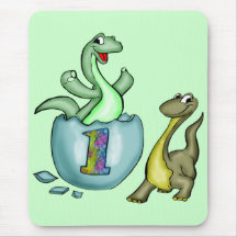 Kids Dinosaur T-shirts and Kids Dinosaur Gifts Mouse Mats