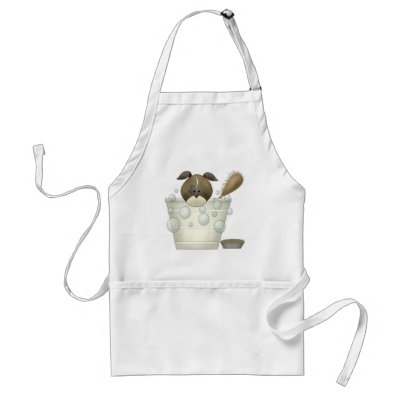 Kids Dog Apron by kids_tshirts
