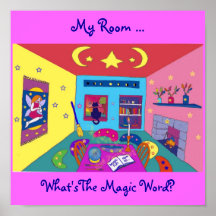 Kids door poster