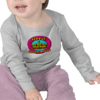 Kids Drama Queen T Shirt shirt
