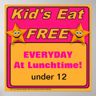 Food Service Posters &amp; Prints - 200+ Art Designs | Zazzle