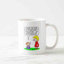 kids elitist tendencies play coffee mugs