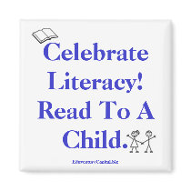 kids_EPS, reads, Celebrate Literacy!  Read To A... magnets