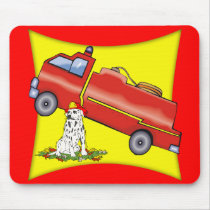 Kids Fire Fighter T Shirts and Gifts mousepads