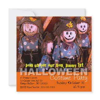 Kids Halloween Party Invitations