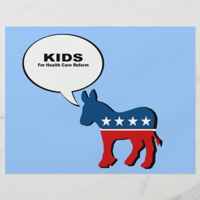 Kids Care on Kids For Health Care Reform Flyers By Antirepublican