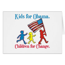 Kids for Obama Cards