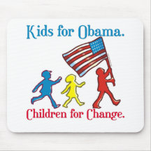 Kids for Obama Mousepad