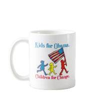 Kids for Obama Coffee Mugs