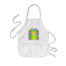 Kids Frog T Shirts and Kids Frog Gift Apron
