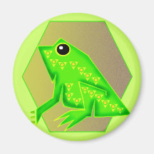 Kids Frog T Shirts and Kids Frog Gift Refrigerator Magnet