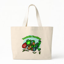 Kids Frog Tote Bag