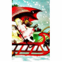 kids going by a cart top covered by santa umbrella photo sculptures by RememberChristmas kids going by a cart top covered by santa umbrella photo sculptures