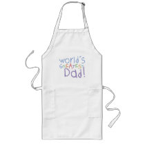 Kids Greatest Dad Long BBQ Apron