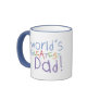 Kids Greatest Dad Ringer Mug Kids Greatest Dad Ringer Mug