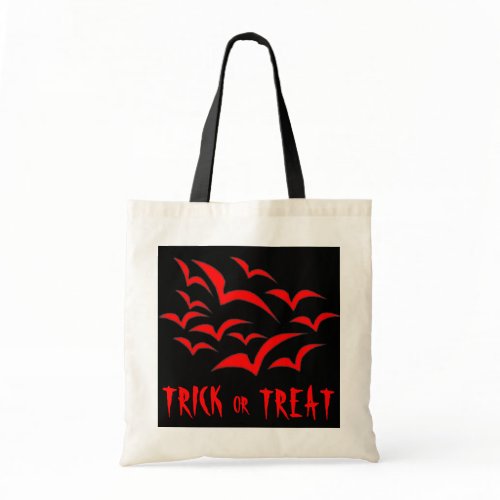 Kids Halloween Trick or treat Tote Bag bag