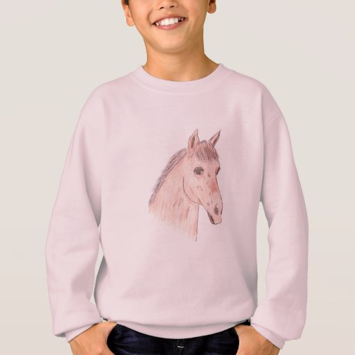 KIDS' HANES COMFORTBLEND SWEATSHIRT WILD HORSE Zazzle