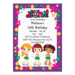 Kids Hawaiian Luau Announcement