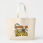 Kids Hooked On Fishing Tote Bag