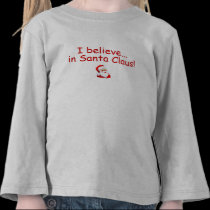 Kids "I believe...in Santa Claus!" Sweatshirt t-shirts
